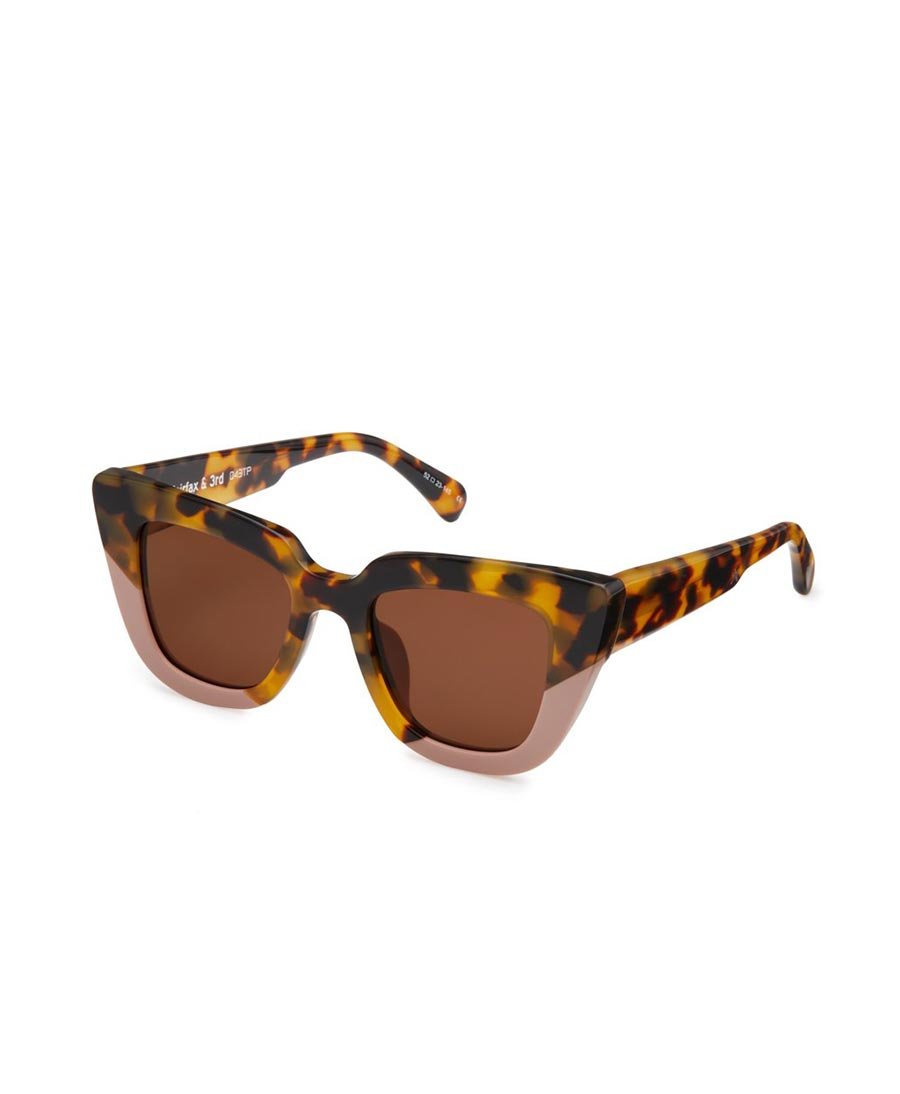 Sonnenbrille Fairfax - Tortoise/Rosa - Oscar x Frank - clomes