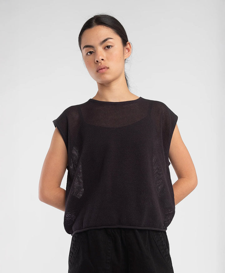 Stricktop Fine Mesh Tank - Faded Black