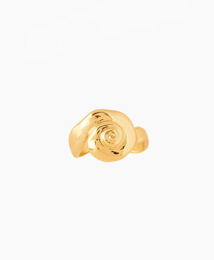 Ammoni Fingerring vergoldet