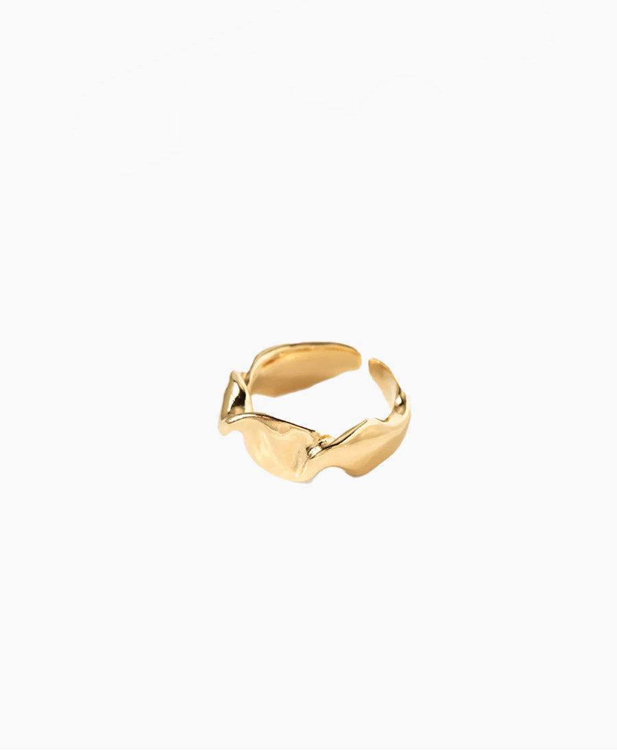 Venus Fingerring vergoldet