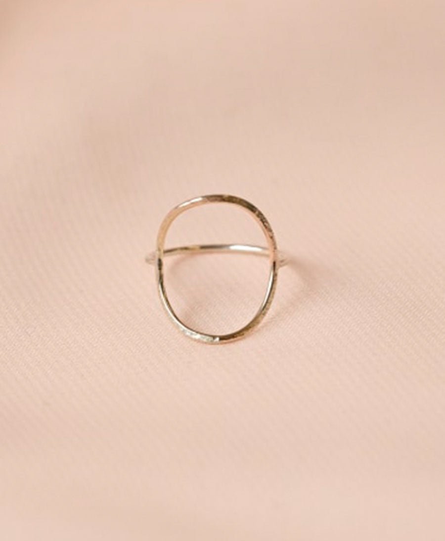Fingerring Gold "Circle Ring Small" - Wild Fawn - clomes
