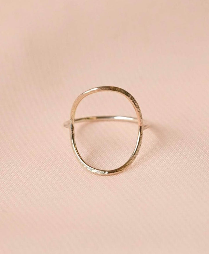 Fingerring Gold "Circle Ring Small" - Wild Fawn - clomes
