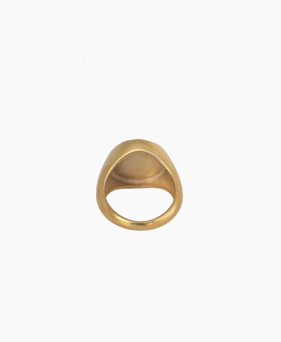 Fingerring / Siegelring LUNA - Vermeil - Clomes - clomes