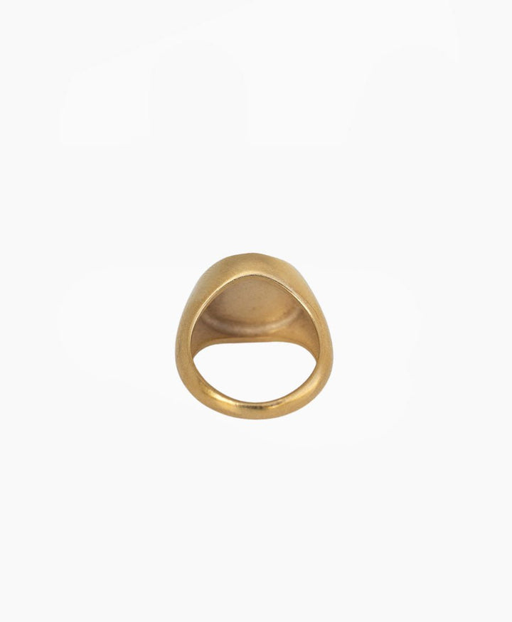 Fingerring / Siegelring LUNA - Vermeil - Clomes - clomes