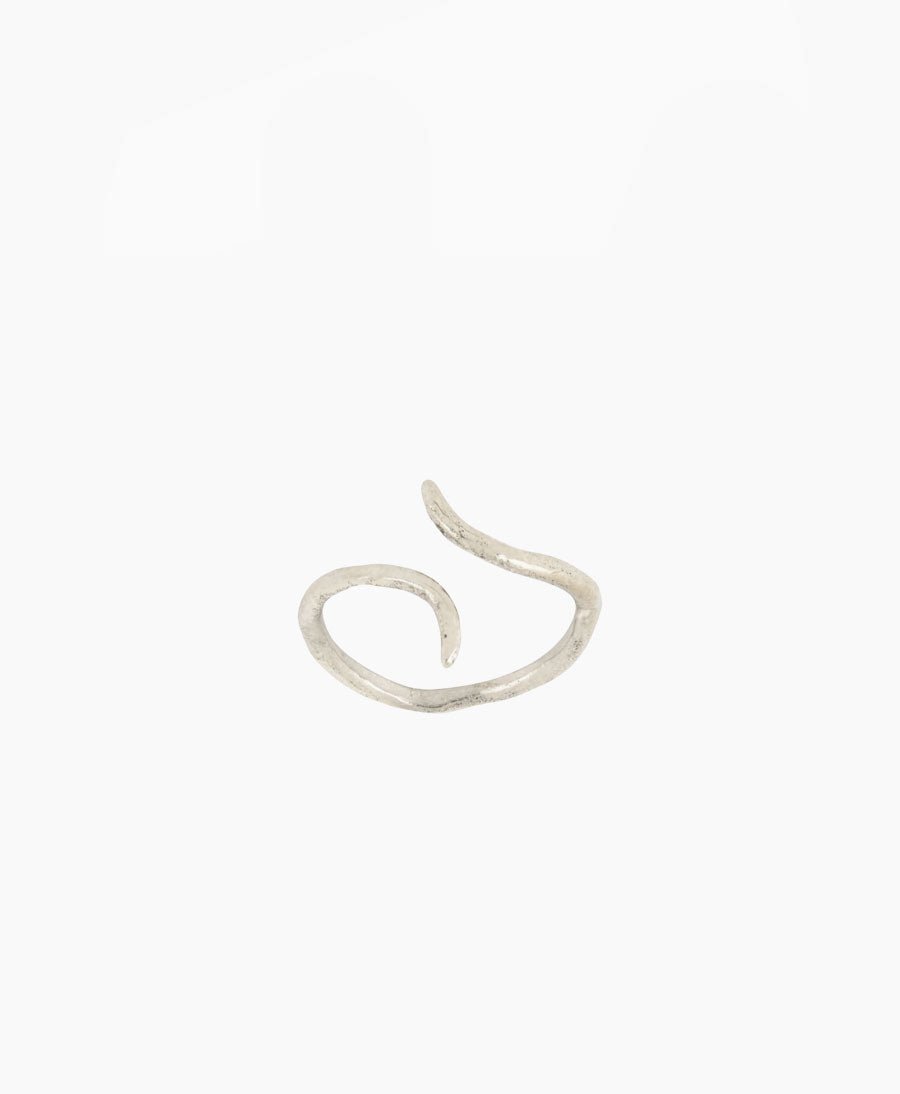 Fingerring Silber "Split Eclipse Open Ring" - Wild Fawn - clomes