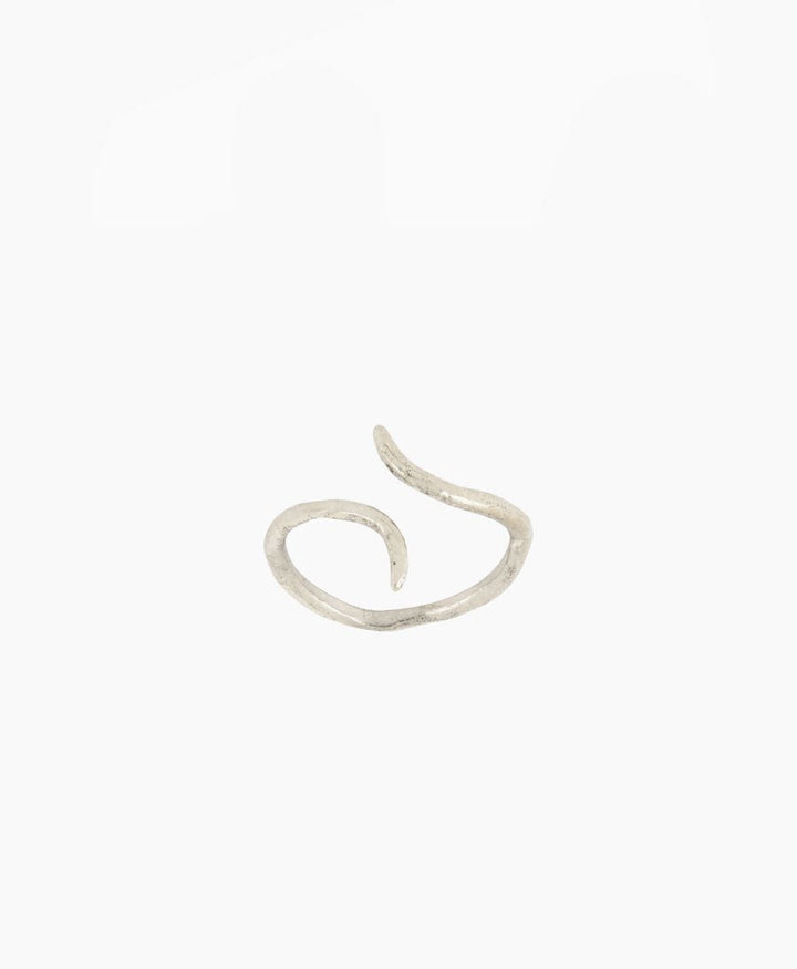 Fingerring Silber "Split Eclipse Open Ring" - Wild Fawn - clomes
