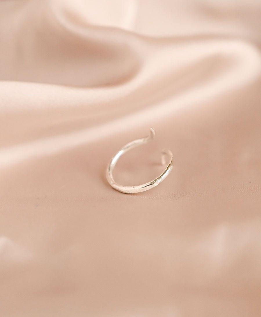 Fingerring Silber "Split Eclipse Open Ring" - Wild Fawn - clomes