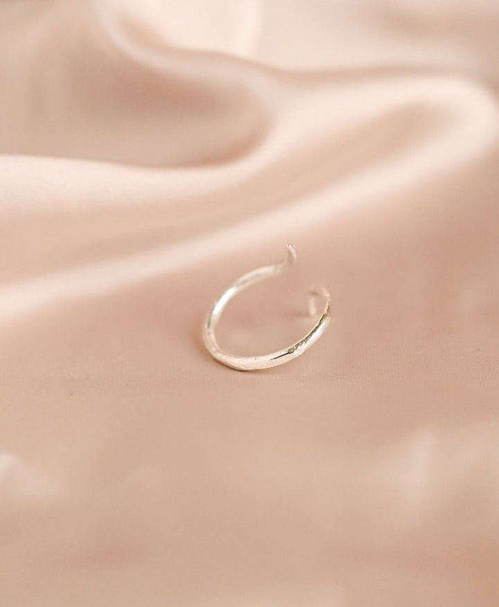 Fingerring Silber "Split Eclipse Open Ring" - Wild Fawn - clomes