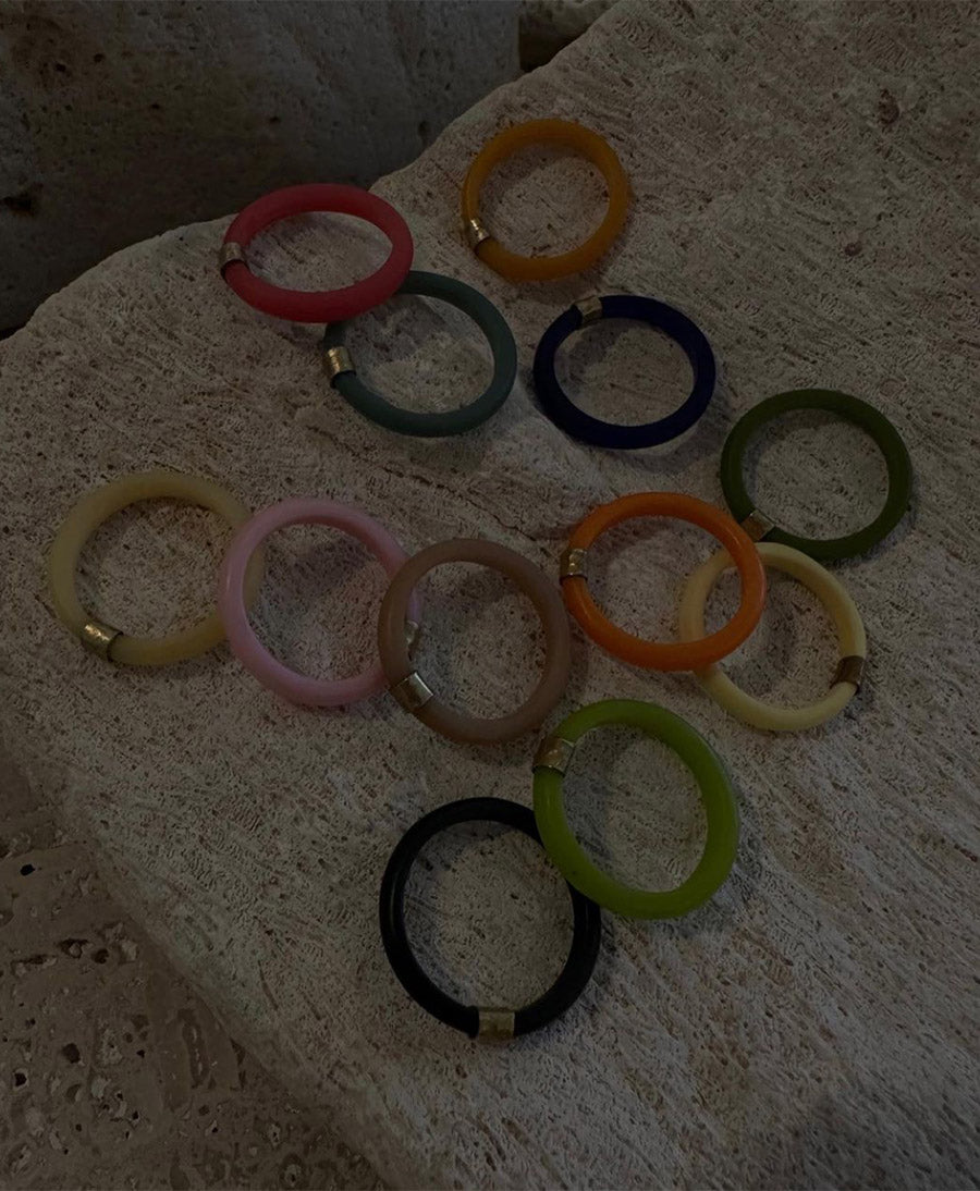 Fingerring - Skylar - Orange