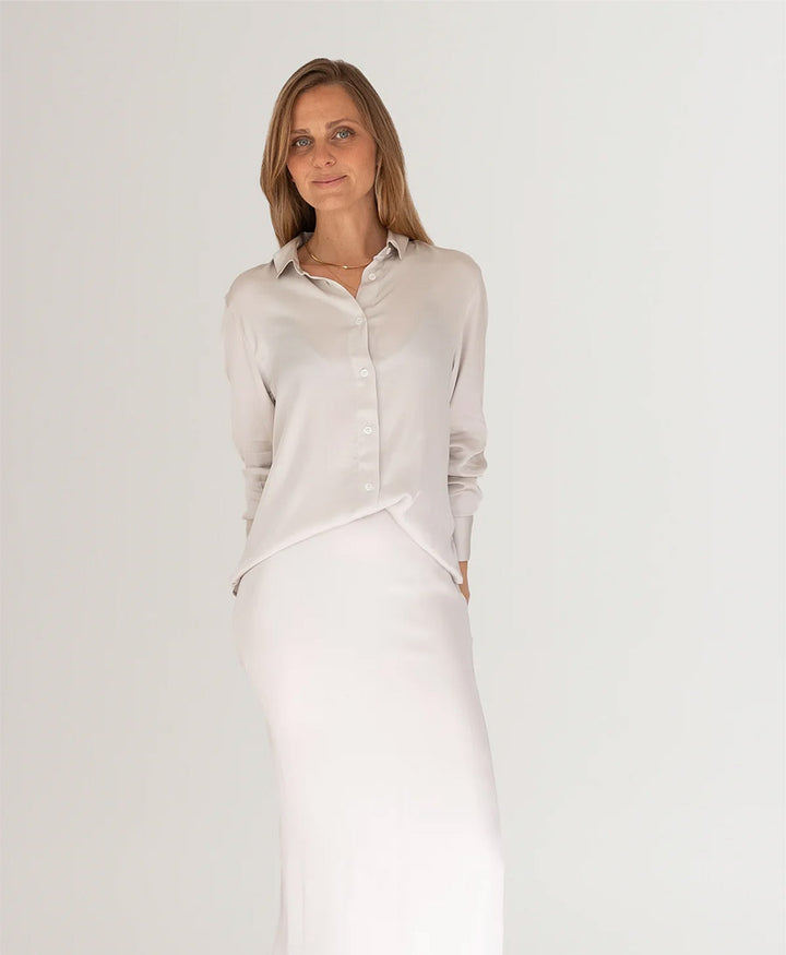 Jupe / Rock FLOWY SKIRT - Pearl