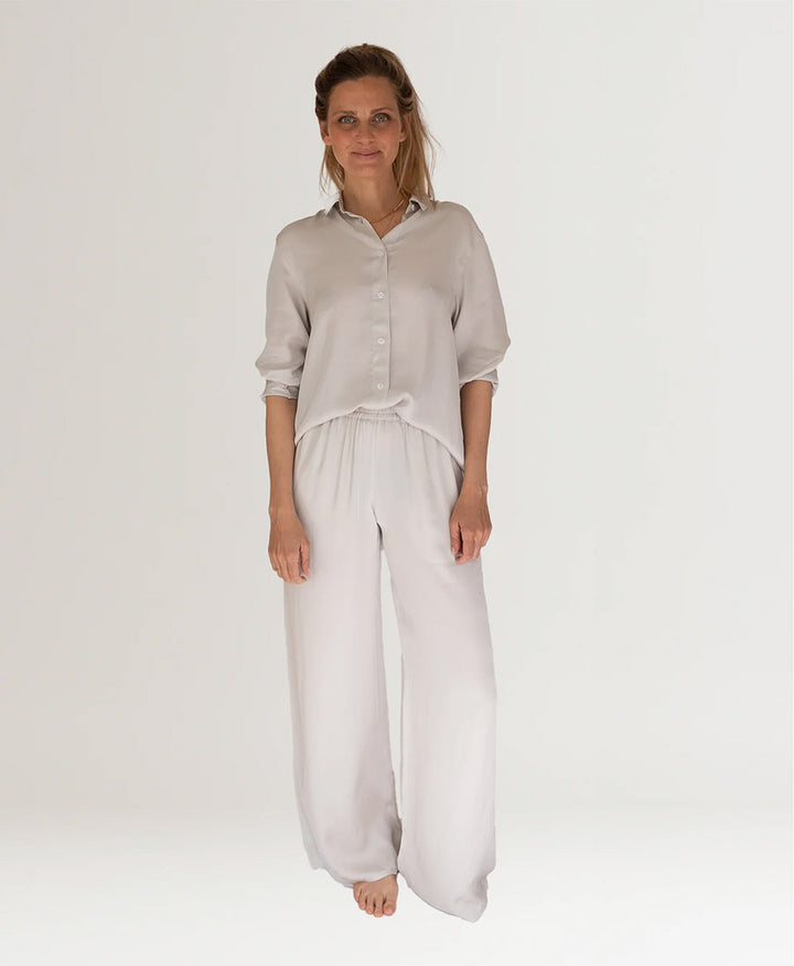 Stoffhose FLOWY PANTS - Pearl