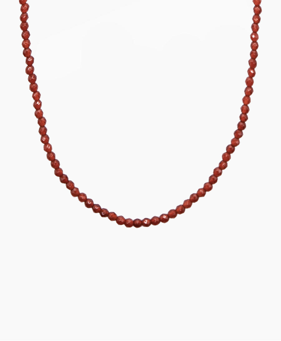 Halskette Choker - Garnet