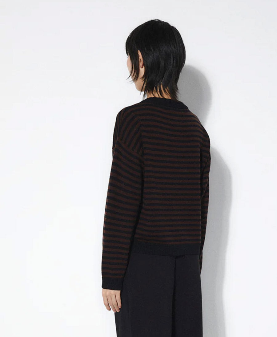 Strickjacke / Cardigan LYNN - Gestreift