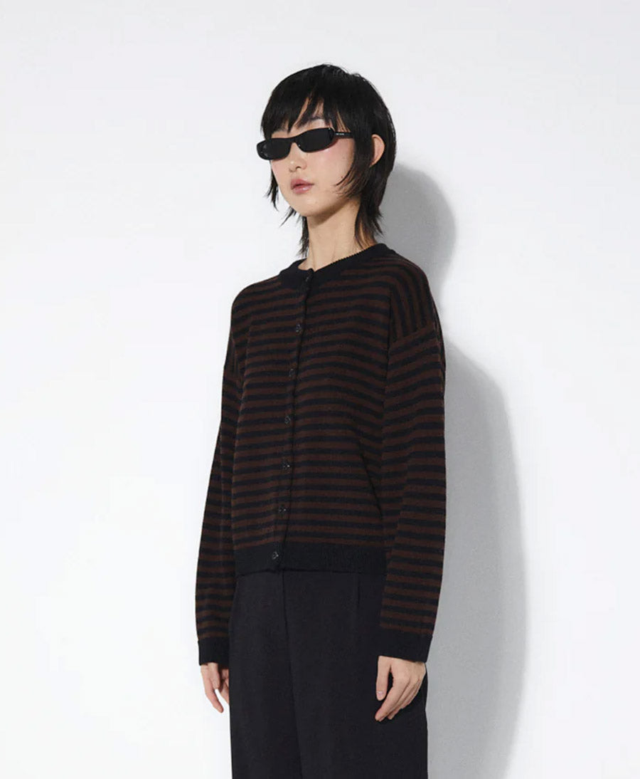Strickjacke / Cardigan LYNN - Gestreift
