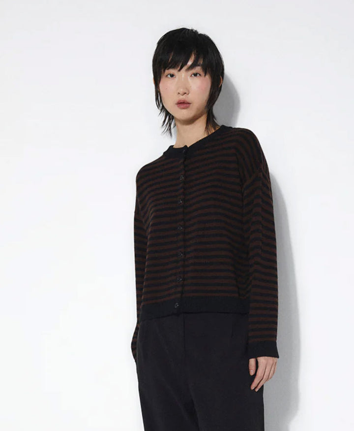 Strickjacke / Cardigan LYNN - Gestreift
