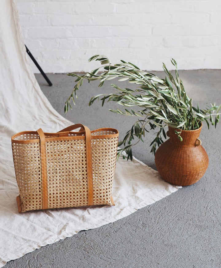 Gewebte Tasche "Margot Large Bag" von BEMBIEN - Secondhand - BEMBIEN - clomes