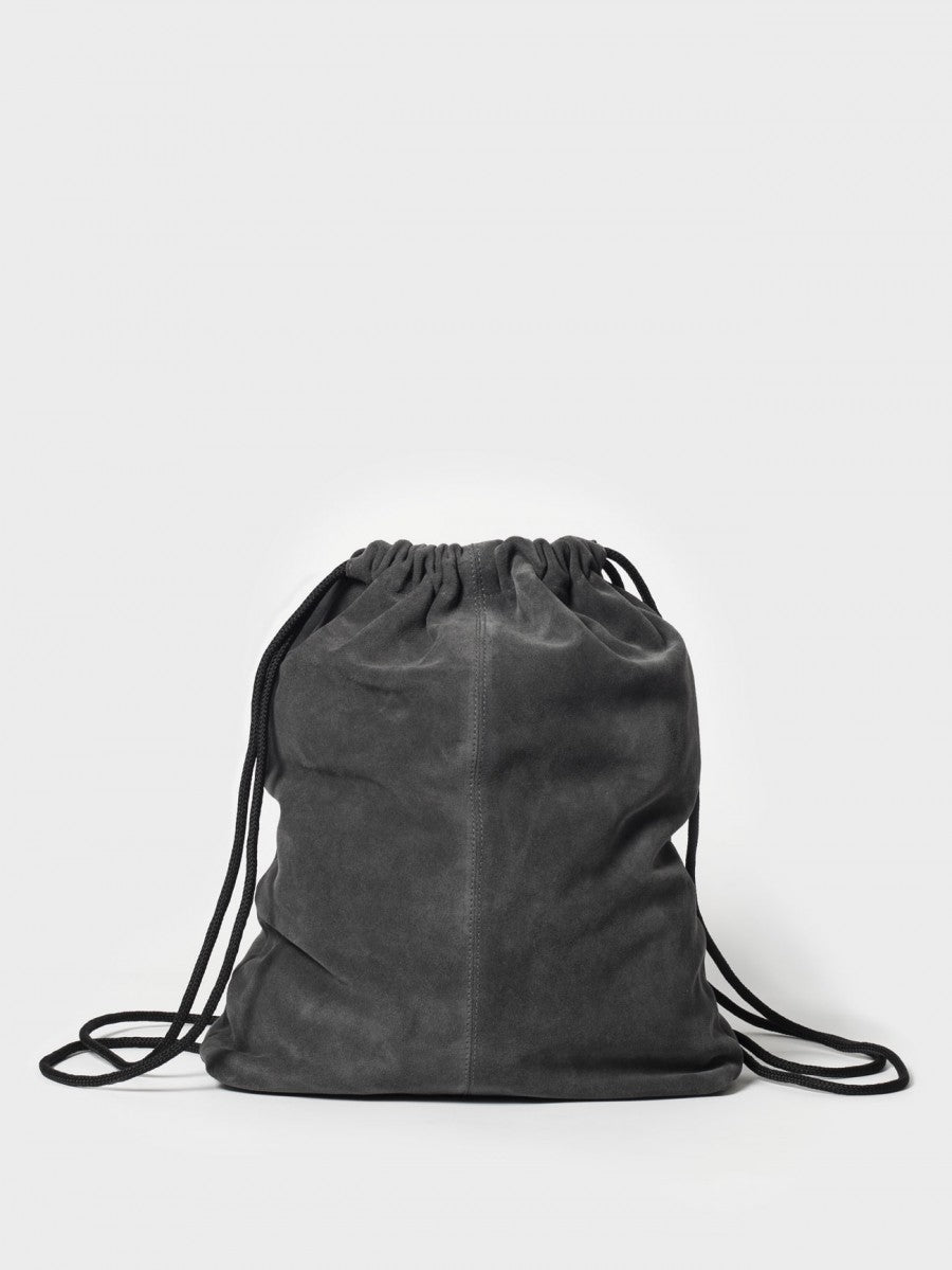 Gymbag aus Wildleder - Grau - PARK - clomes