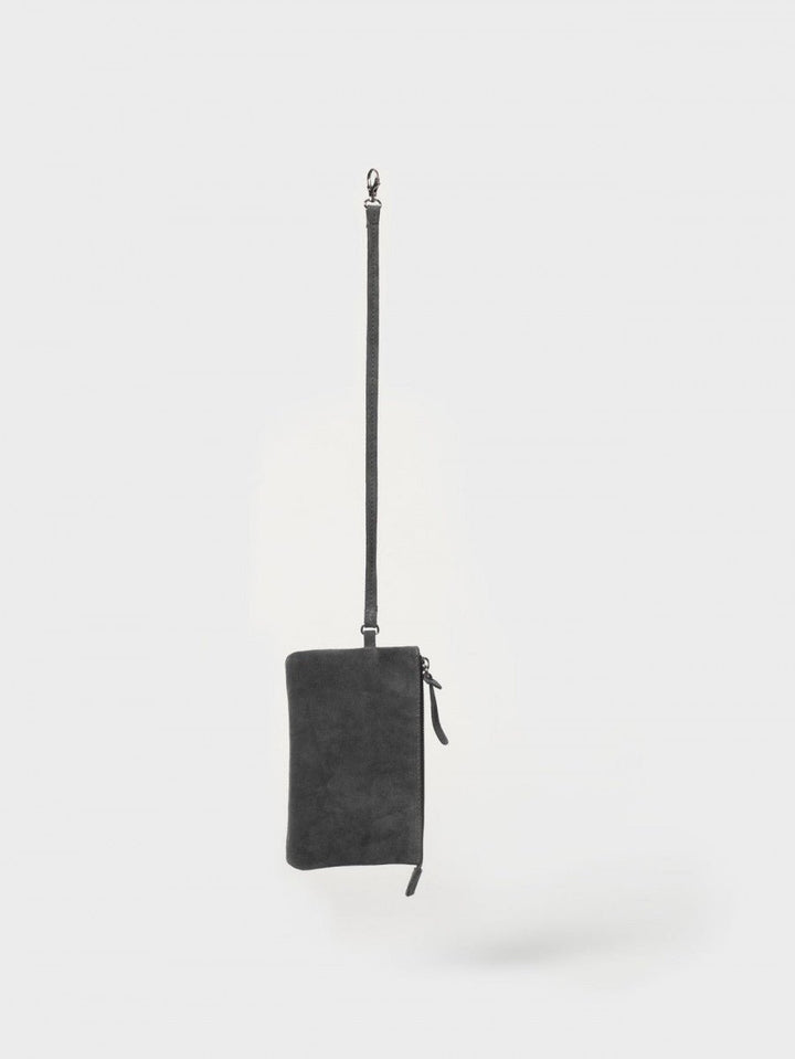 Gymbag aus Wildleder - Grau - PARK - clomes