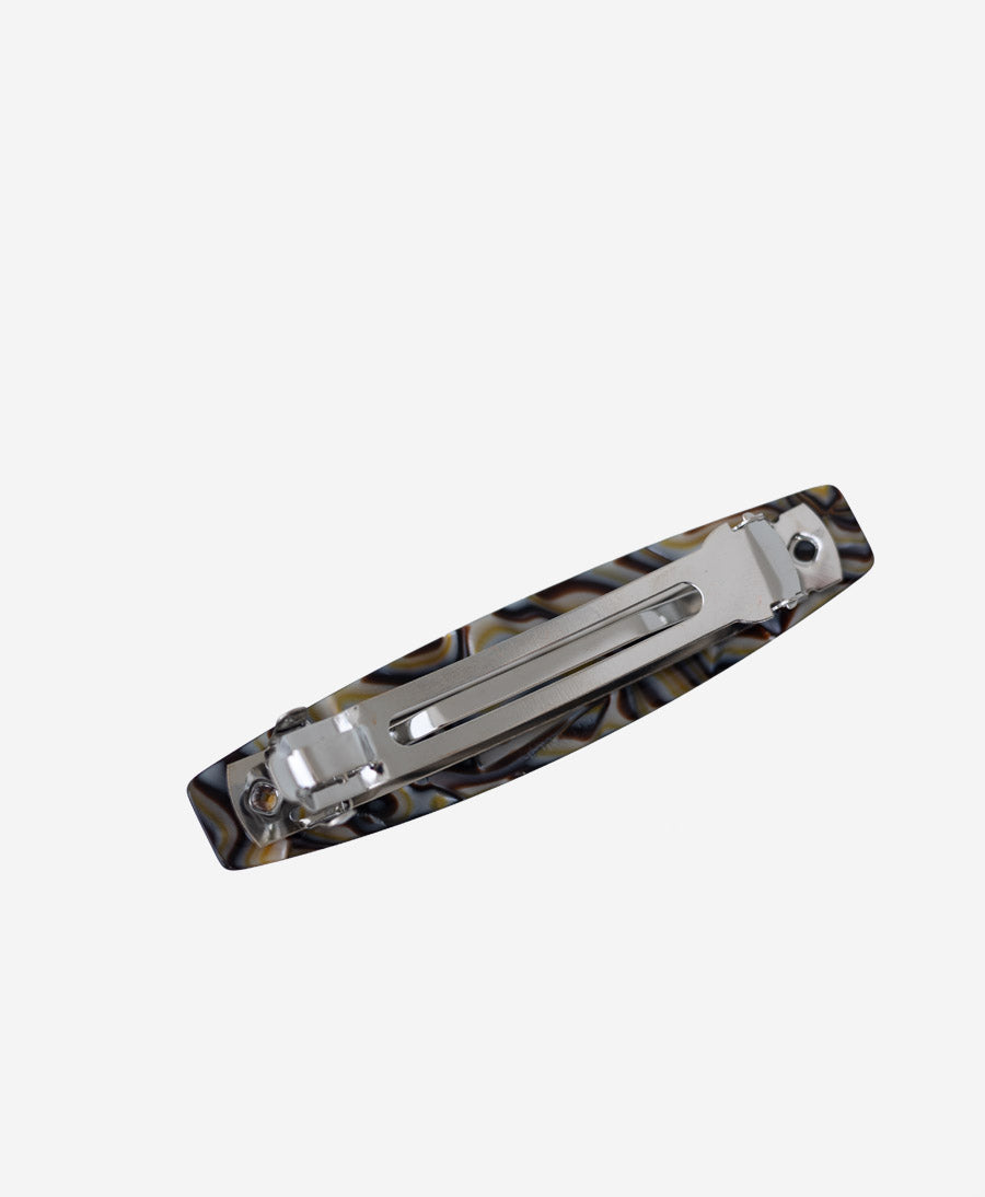 Haarclip MARIE aus Acetat - Onyx