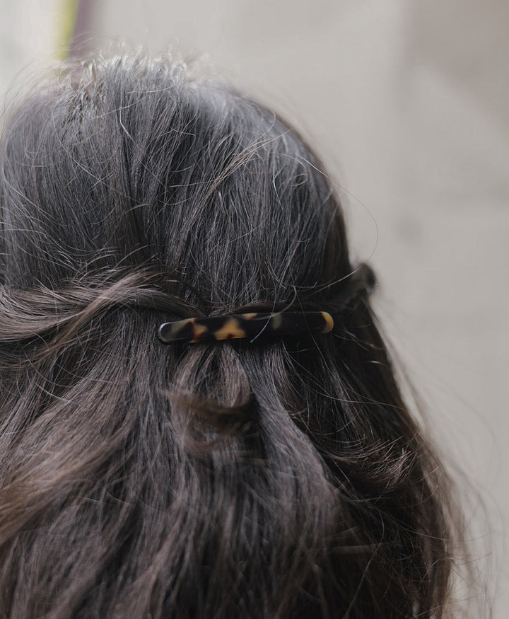 Haarclip MARINA aus Acetat - Tortoise