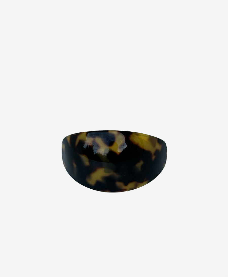 Haargummi MILENA aus Acetat - Tortoise
