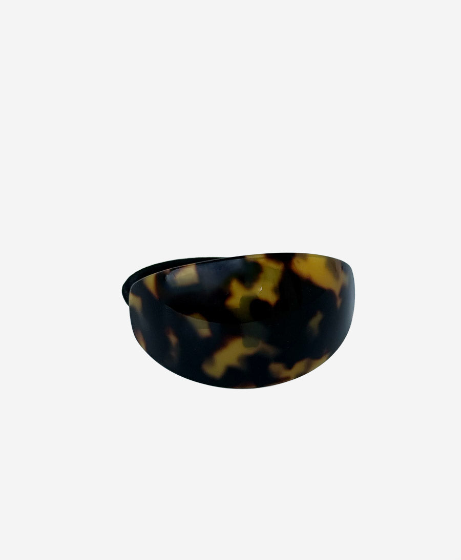 Haargummi MILENA aus Acetat - Tortoise