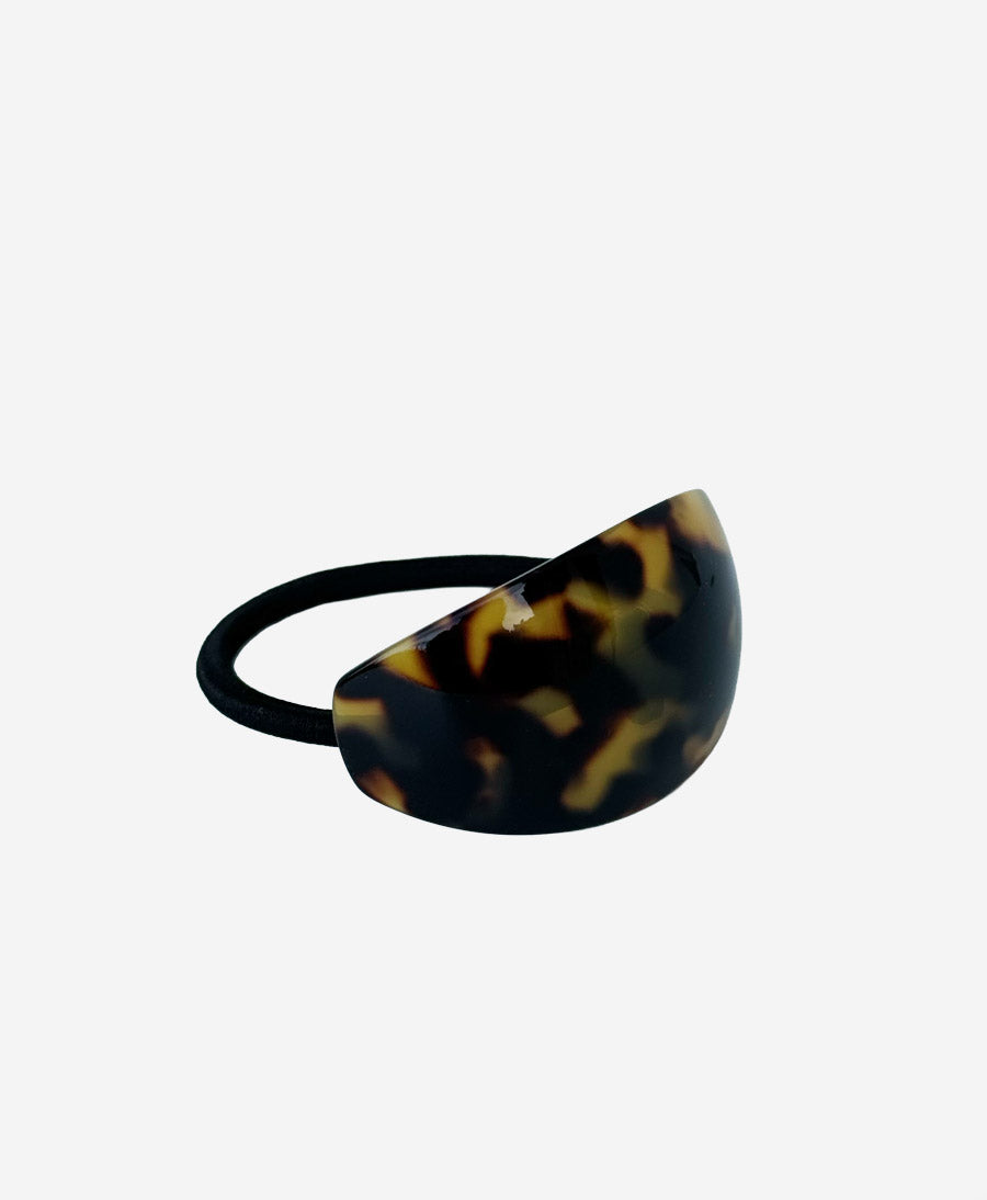 Haargummi MILENA aus Acetat - Tortoise