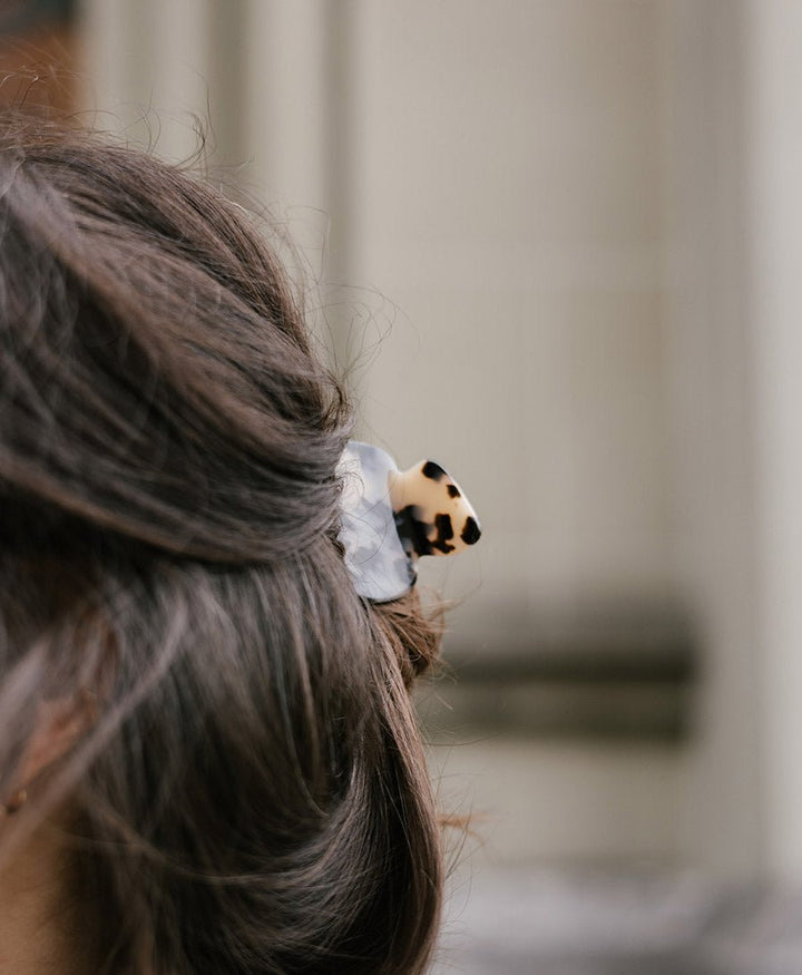 Haarklammer AGNÈS aus Acetat - Helles Tortoise - Clomes - clomes