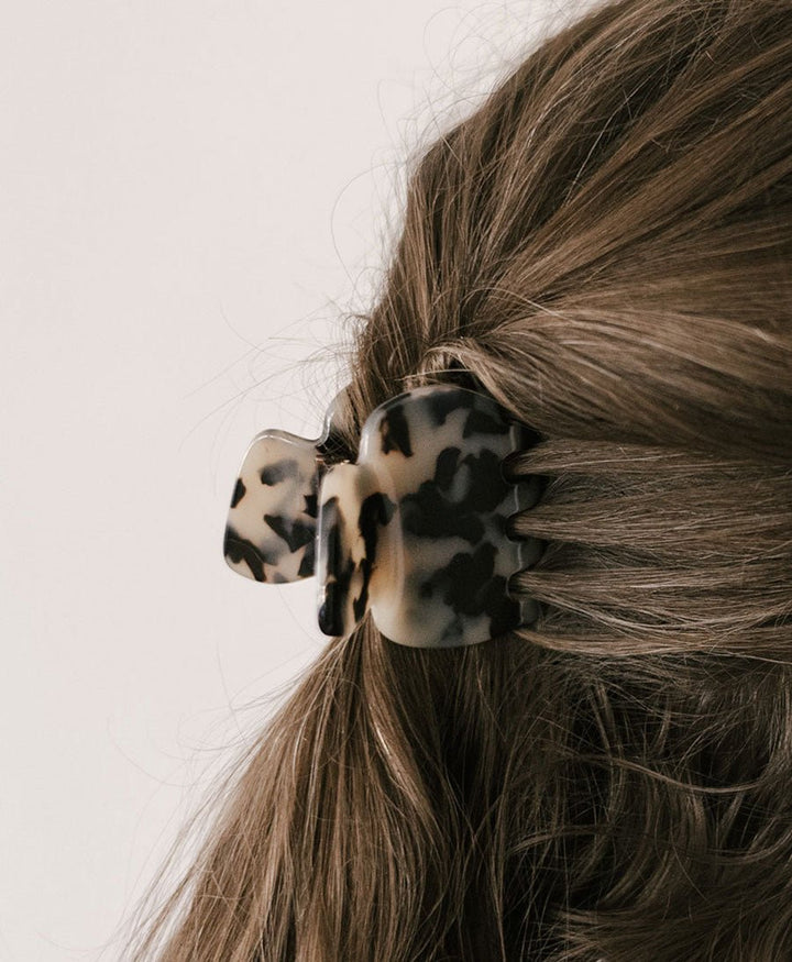 Haarklammer AGNÈS aus Acetat - Helles Tortoise - Clomes - clomes