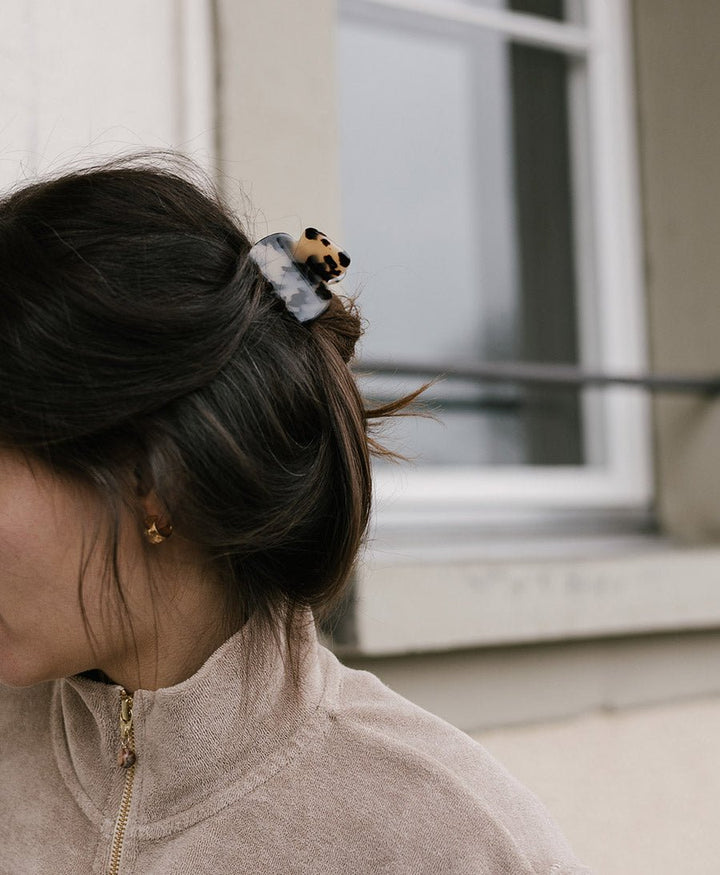 Haarklammer AGNÈS aus Acetat - Helles Tortoise - Clomes - clomes