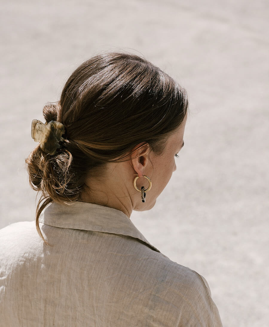 Haarklammer AGNÈS aus Acetat - Kandis - Clomes - clomes
