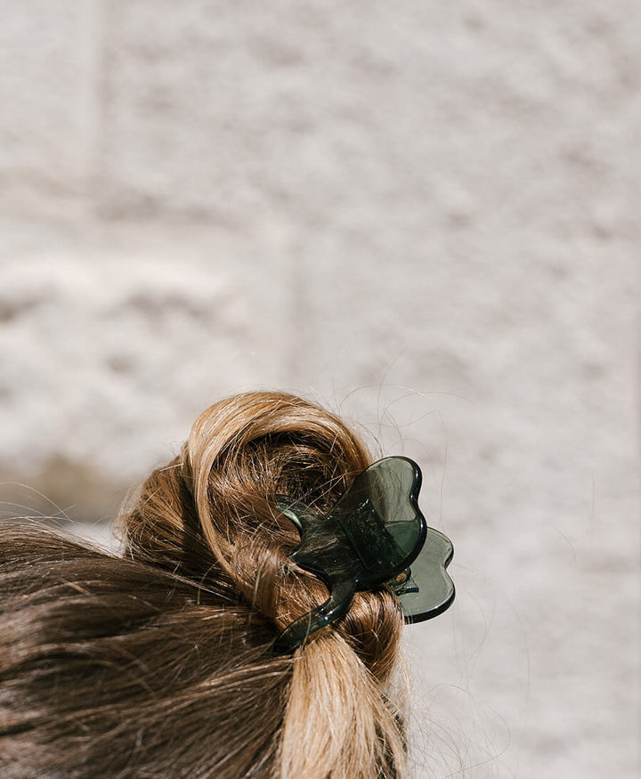 Haarklammer CAMIE aus Acetat - Eukalyptus - Clomes - clomes
