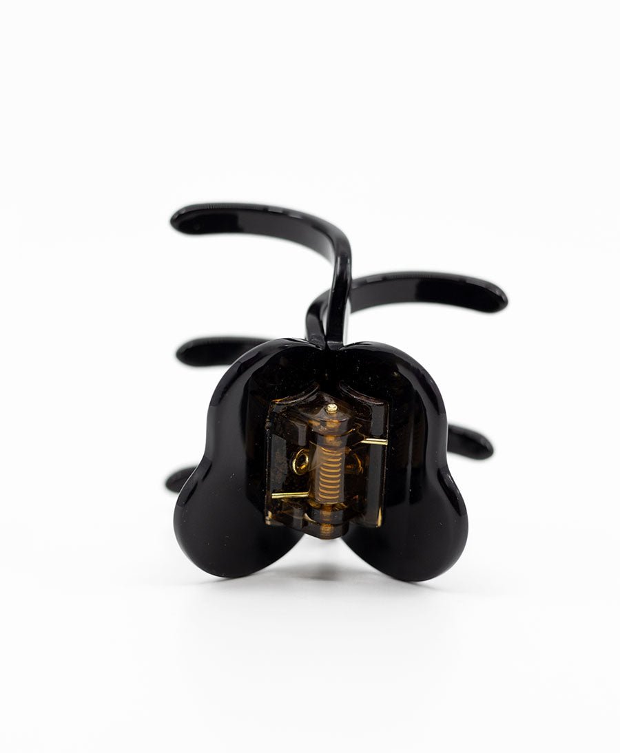 Haarklammer CAMIE aus Acetat - Schwarz - Clomes - clomes