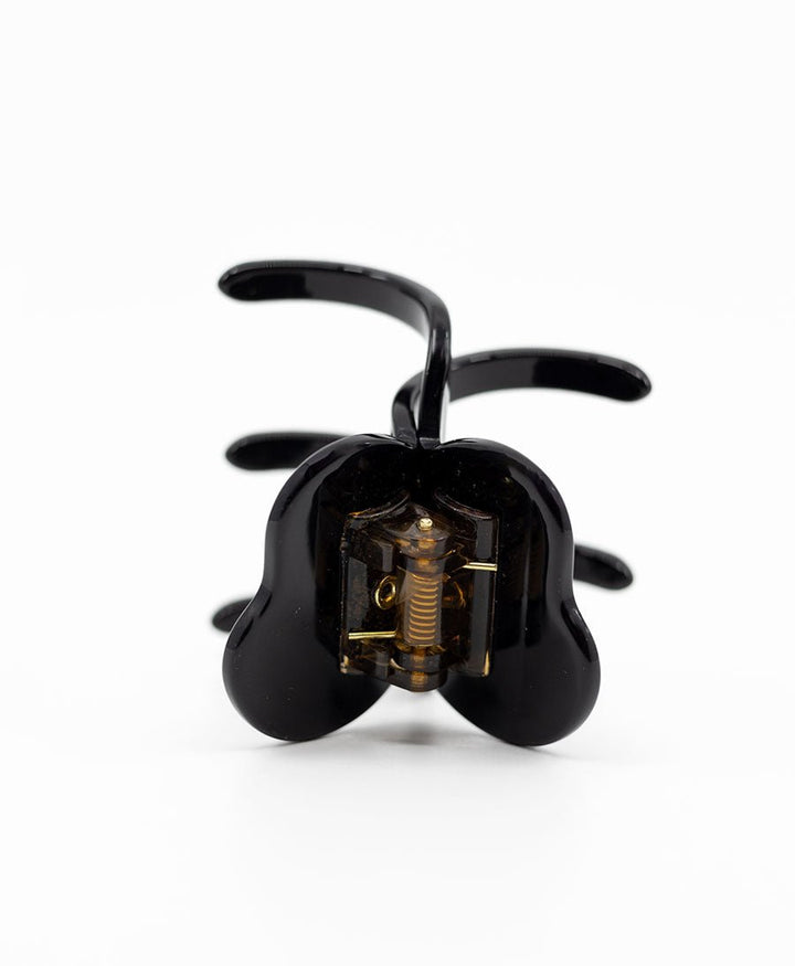 Haarklammer CAMIE aus Acetat - Schwarz - Clomes - clomes