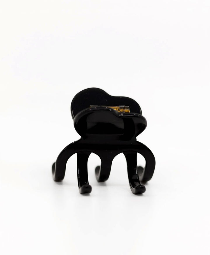 Haarklammer CAMIE aus Acetat - Schwarz - Clomes - clomes