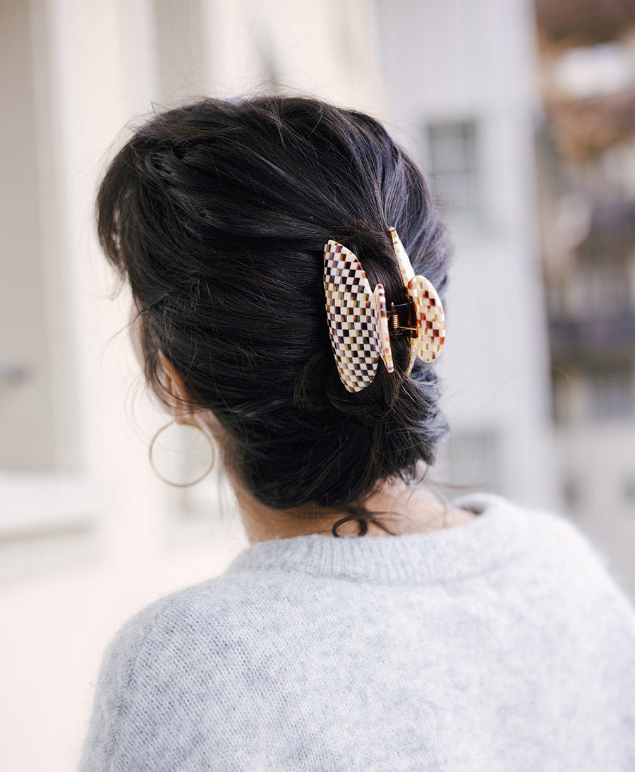 Haarklammer EVA aus Acetat - Karo - Clomes - clomes