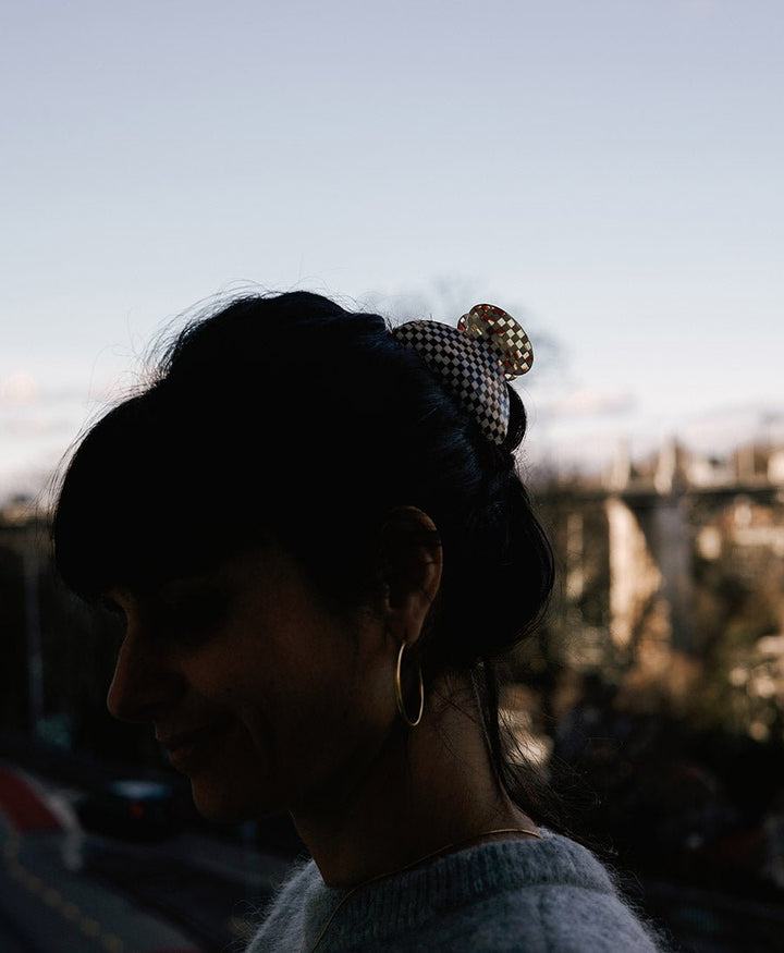 Haarklammer EVA aus Acetat - Karo - Clomes - clomes