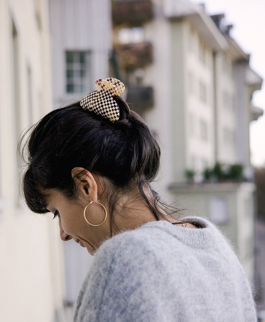 Haarklammer EVA aus Acetat - Karo - Clomes - clomes