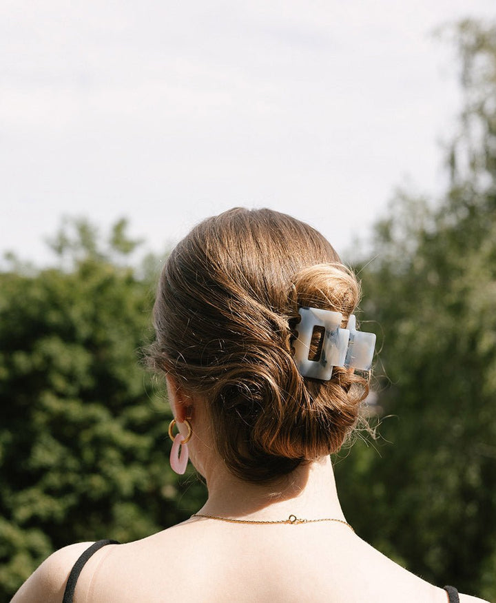 Haarklammer FRANCA aus Acetat - Hortensie - Clomes - clomes