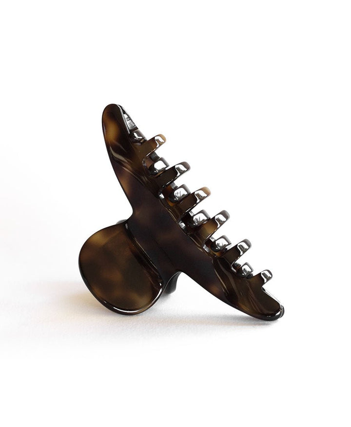 Haarklammer IVY aus Acetat - Espresso - Clomes - clomes