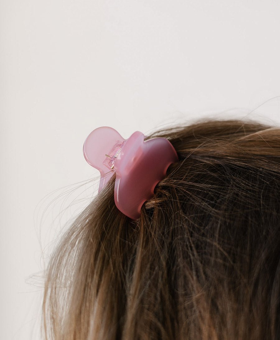 Haarklammer LUCIE aus Acetat - Zuckerwatte - Clomes - clomes