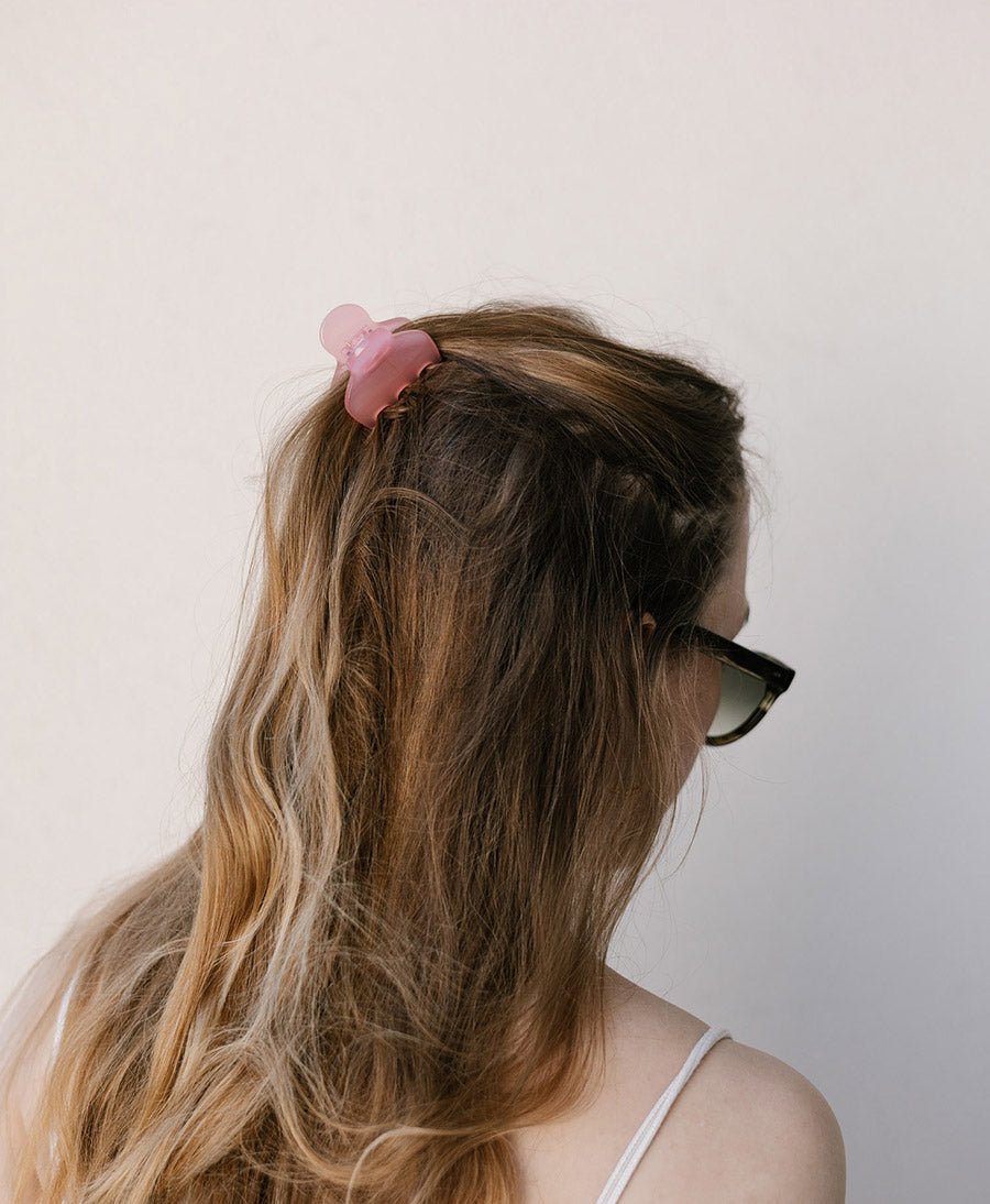 Haarklammer LUCIE aus Acetat - Zuckerwatte - Clomes - clomes