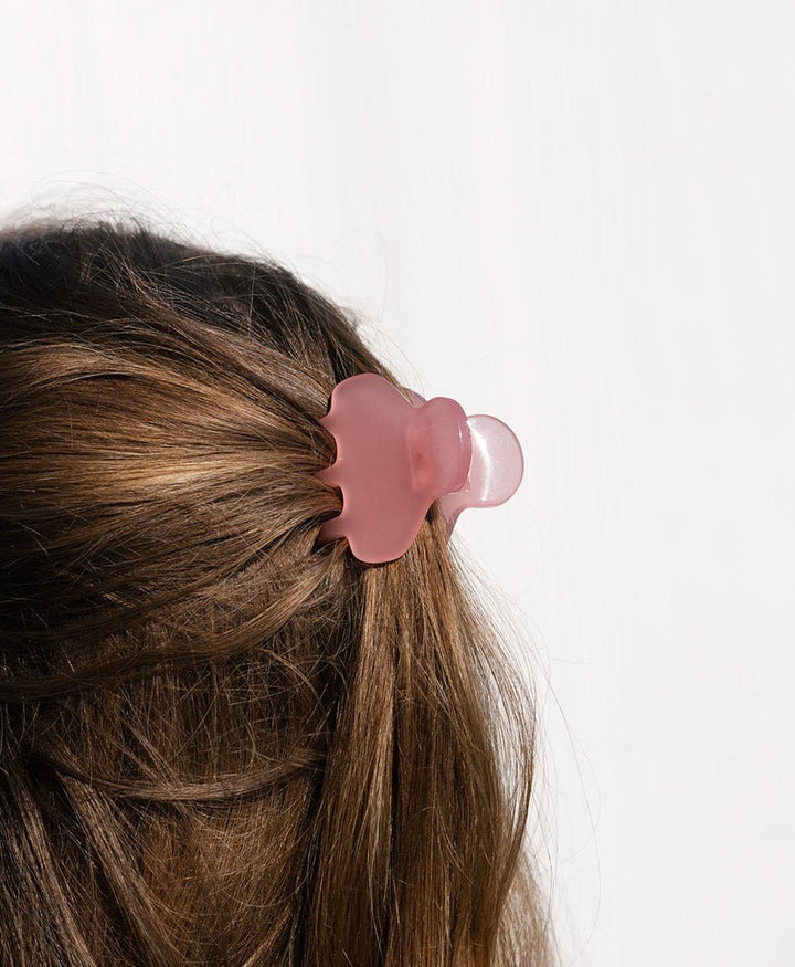 Haarklammer LUCIE aus Acetat - Zuckerwatte - Clomes - clomes