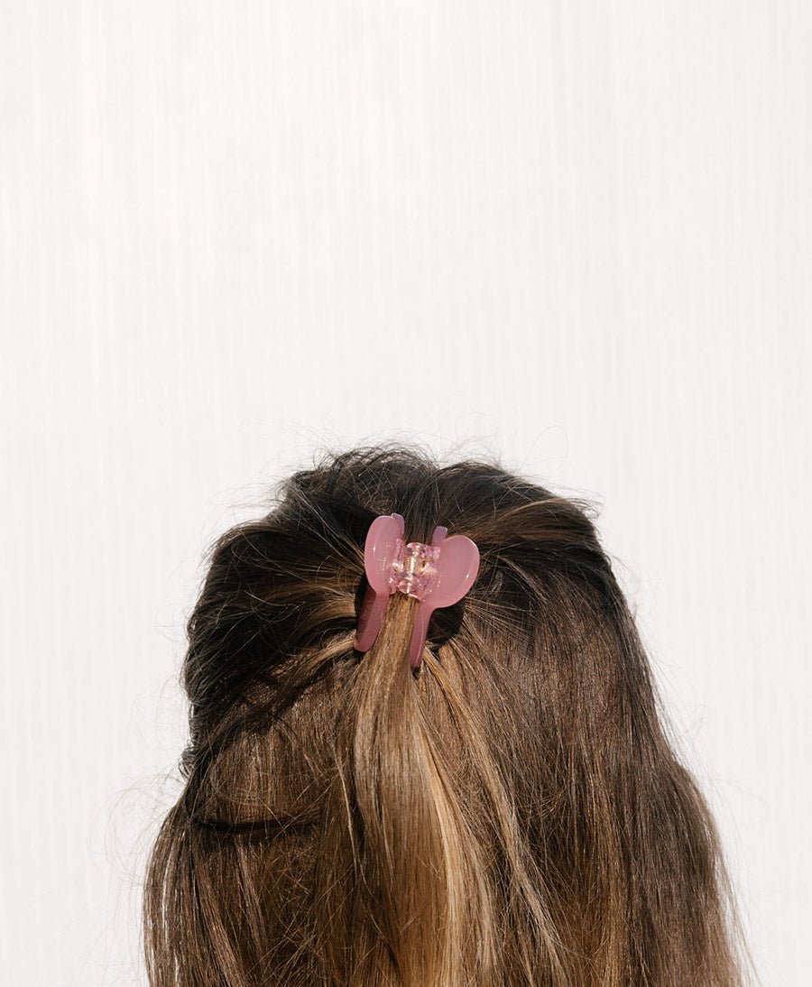 Haarklammer LUCIE aus Acetat - Zuckerwatte - Clomes - clomes
