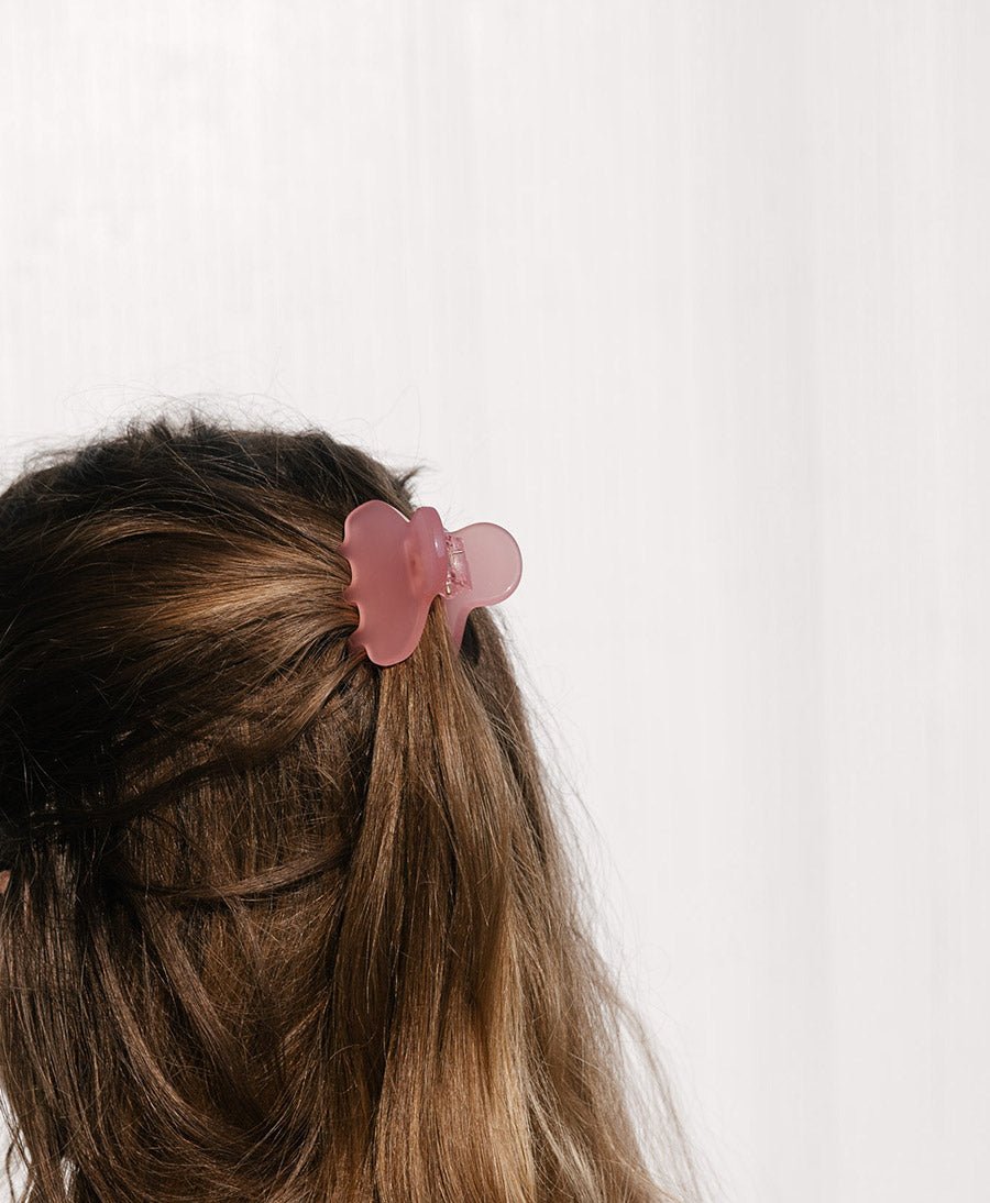 Haarklammer LUCIE aus Acetat - Zuckerwatte - Clomes - clomes