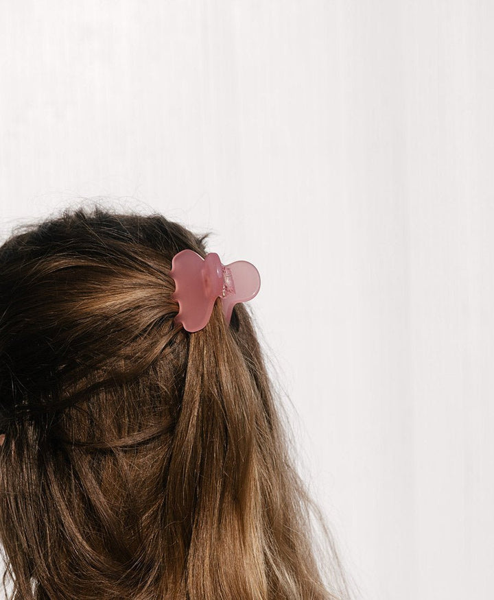 Haarklammer LUCIE aus Acetat - Zuckerwatte - Clomes - clomes