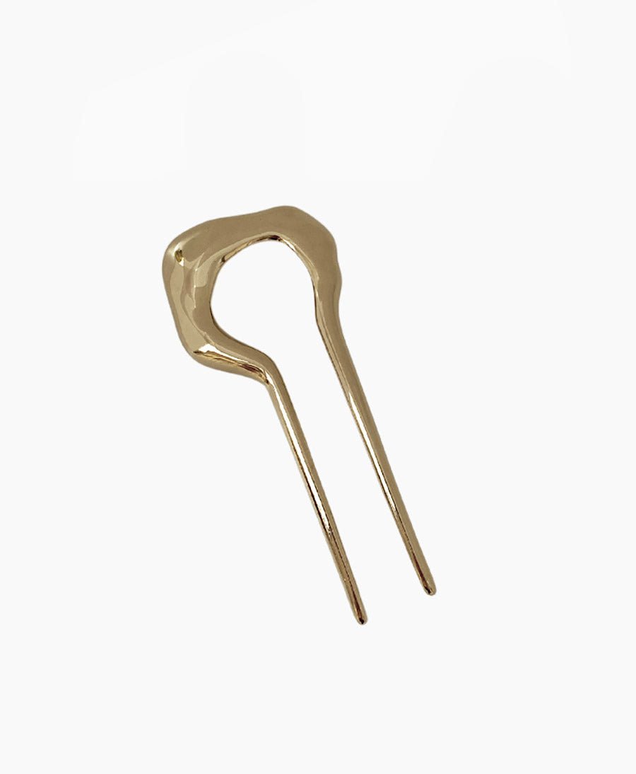 Haarspangen Mit Hasenohren – Goldfarben, Mit Blume, Für Mädchen, Ostergeschenk