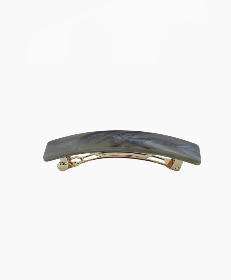 Haarspange CLEA aus Acetat - Salbei - Clomes - clomes