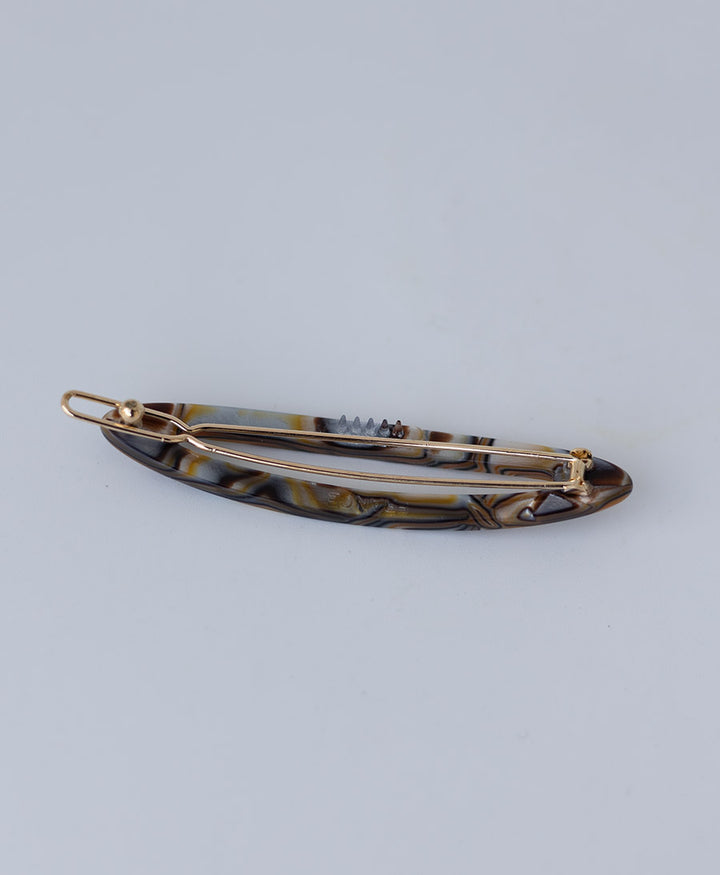 Haarclip FELICITA aus Acetat - Onyx