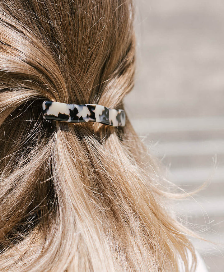 Haarspange ISETTE aus Acetat - Helles Tortoise - Clomes - clomes